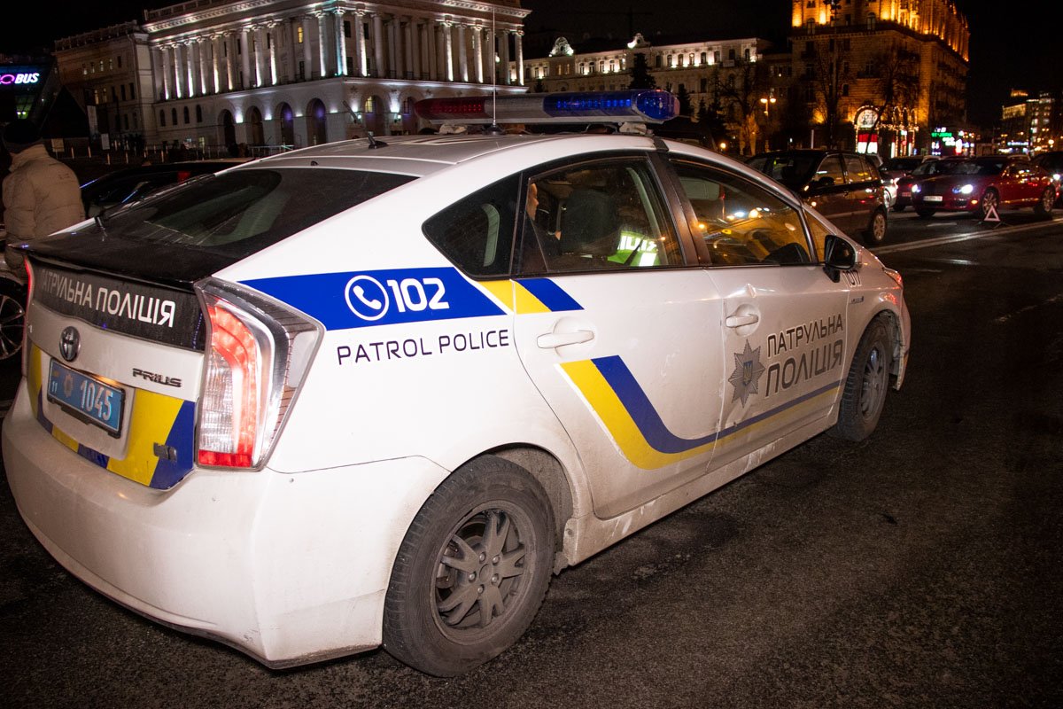 На месте происшествия находился один экипаж патрульной полиции