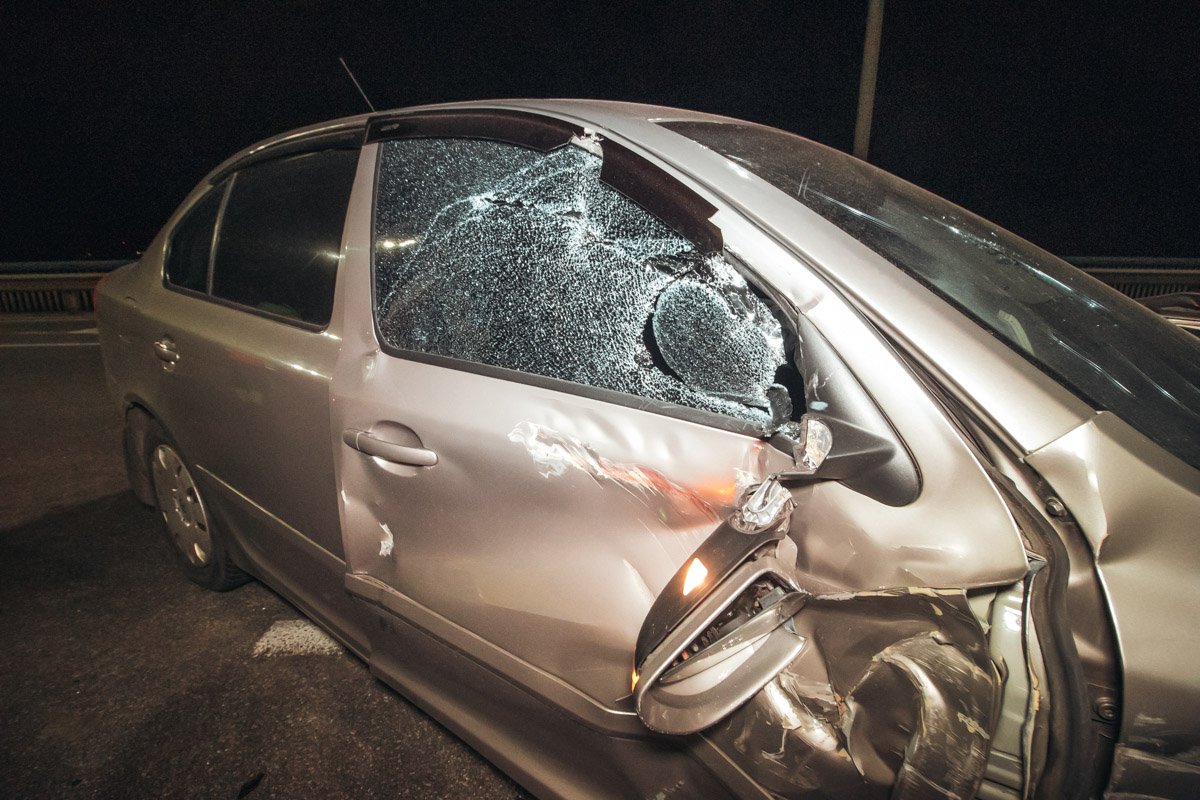 К счастью, в результате аварии никто не пострадал 