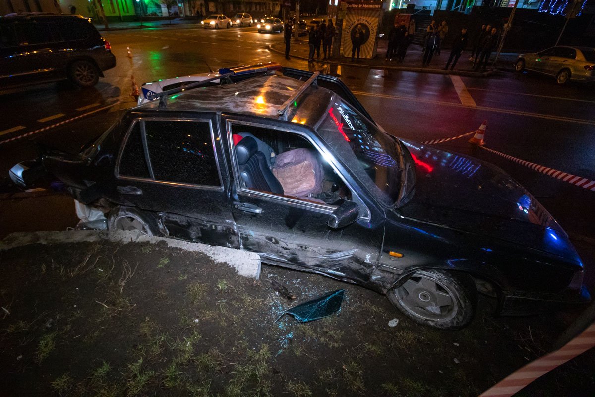Водитель пытался скрыться от патрульных на угнанной Lancia