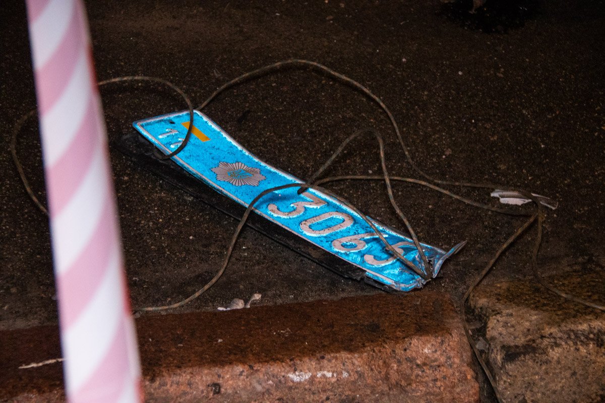 Водитель Lancia резко повернул налево и протаранил патрульных