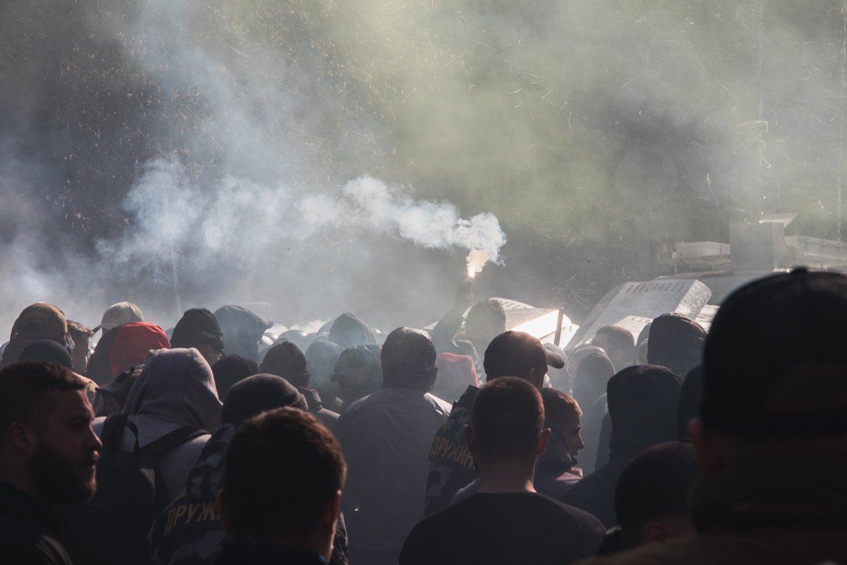 Сразу после этого произошла единственная серьезная стычка между двумя сторонами