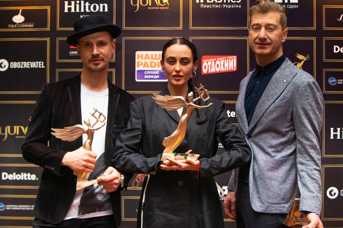 Победители трех номинаций BOOSIN, Alina Pash и Юрий Никитин