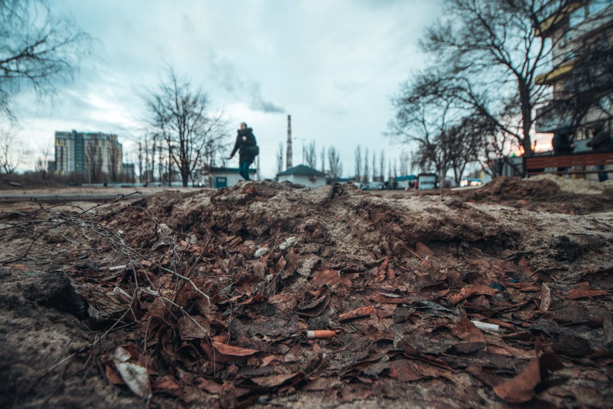 Даешь зеленые газоны вместо окурков 