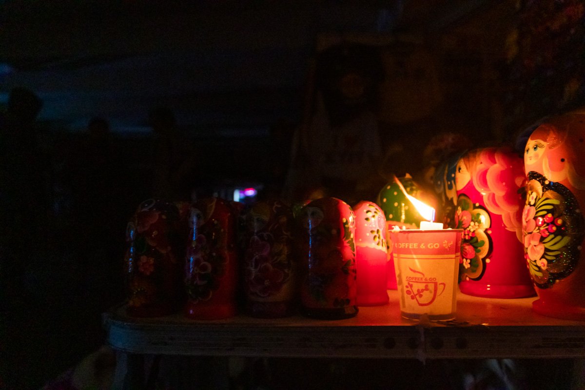 В переходе на Майдане Независимости отключили свет В переходе на Майдане Независимости отключили свет