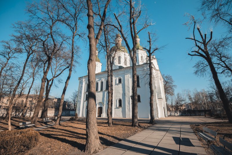 Из окон Кирилловской церкви было видно масштаб трагедии