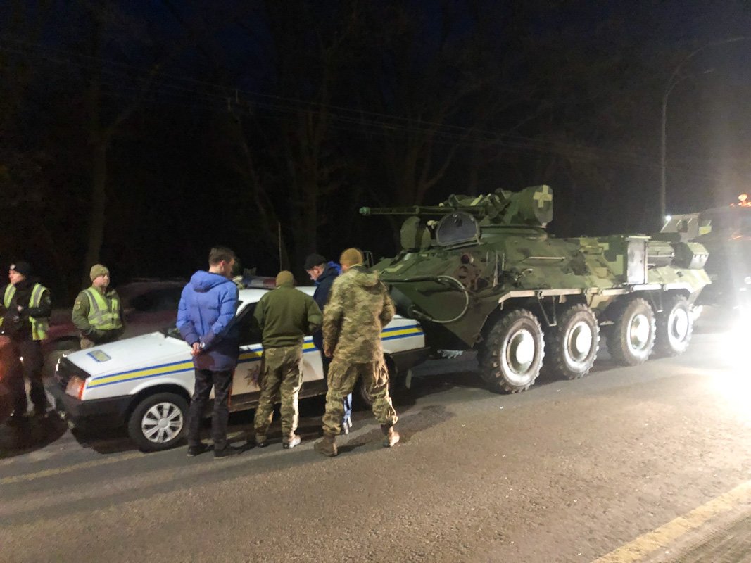 В результате столкновения образовалась большая пробка