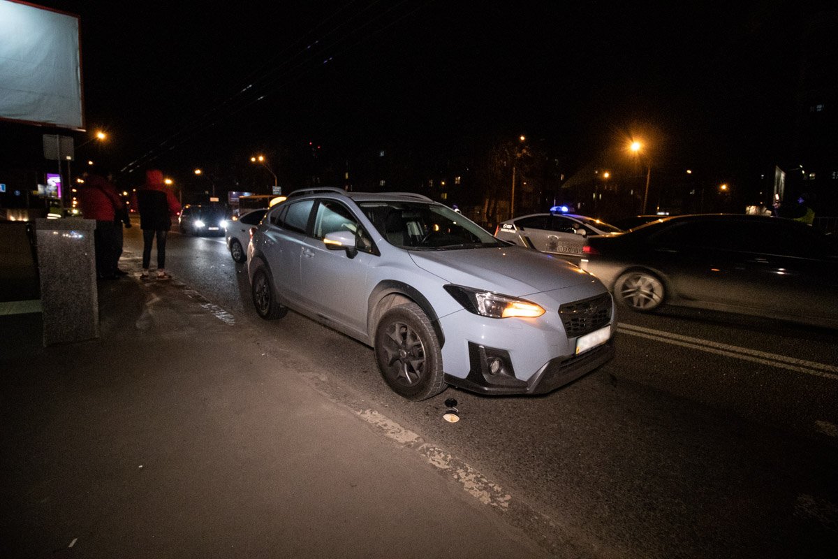 На проспекте Победы произошло двойное ДТП