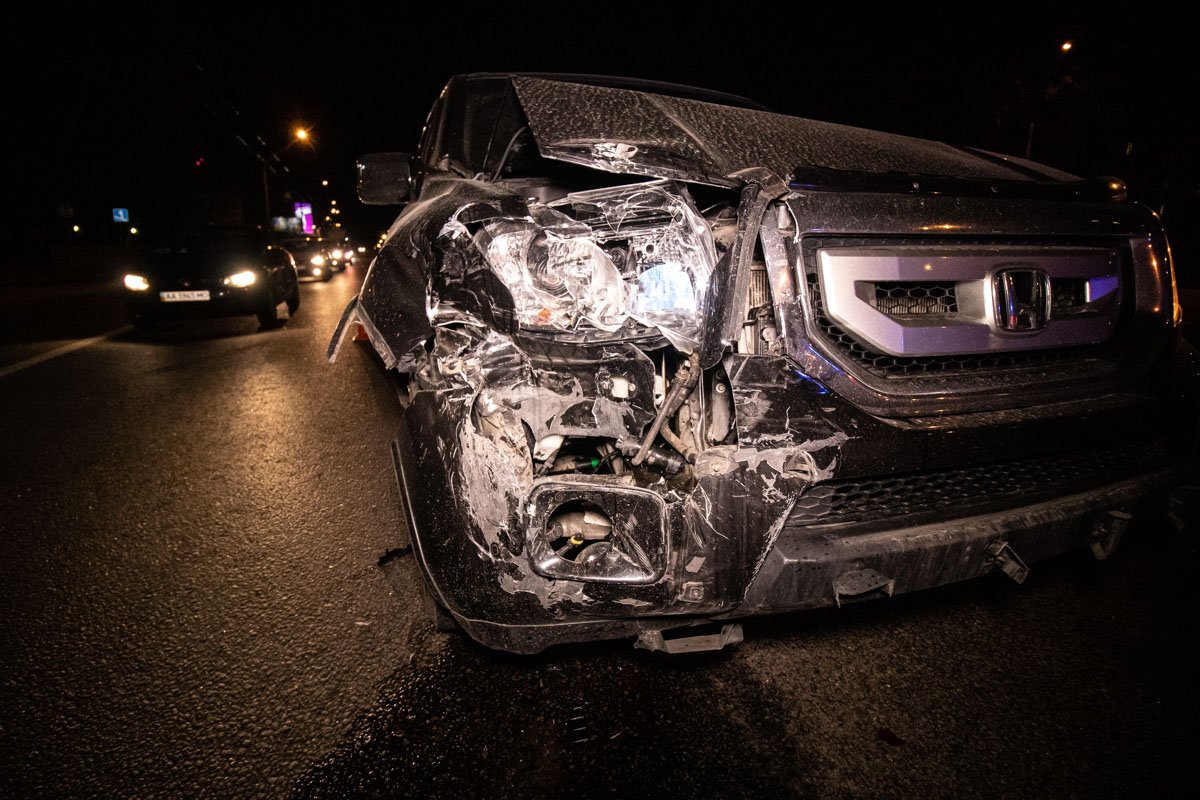 Водители внедорожников не пострадали