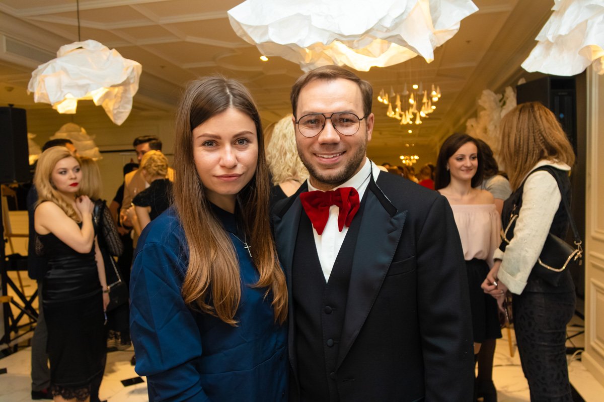 Главный редактор Информаторана презентации коллекции Андре Тана Главный редактор Информатора на презентации коллекции Андре Тана