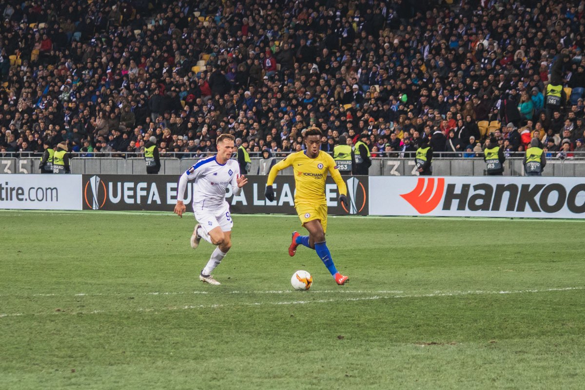 А так Хадсон-Одои забивал последний гол в матче