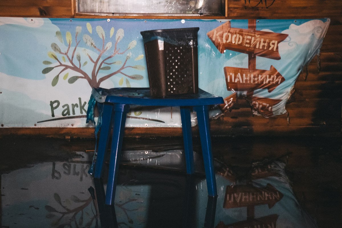 Огонь повредил помещение лишь частично Огонь повредил помещение лишь частично