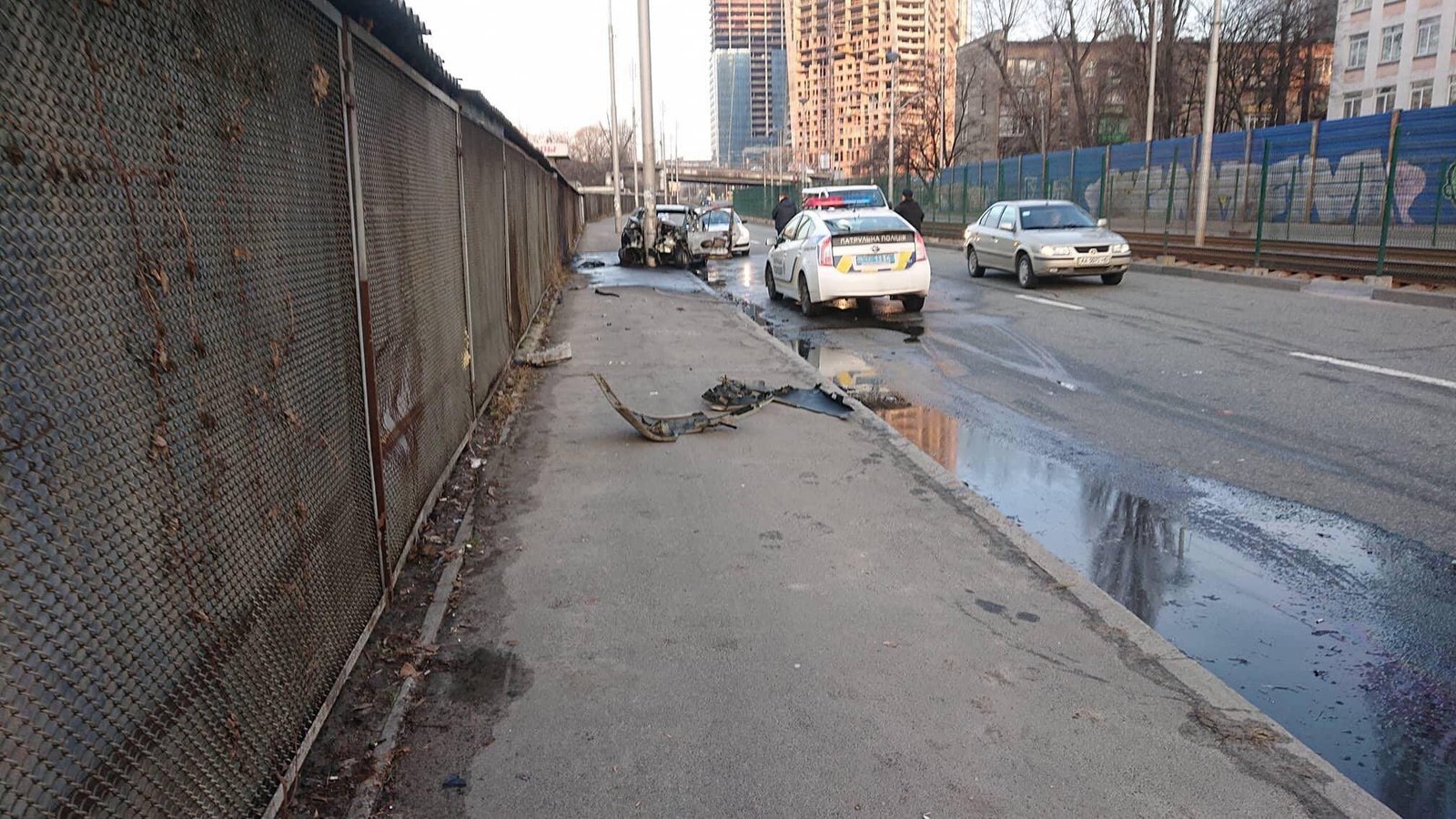 Водителя госпитализировали с травмами разной степени тяжести