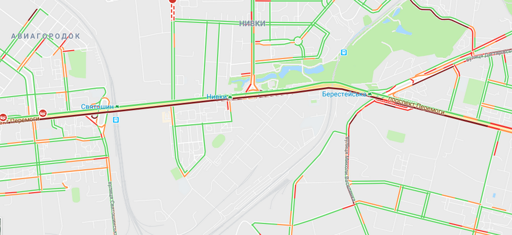 Затрудненно движения на обоих берегах Затрудненно движения на обоих берегах