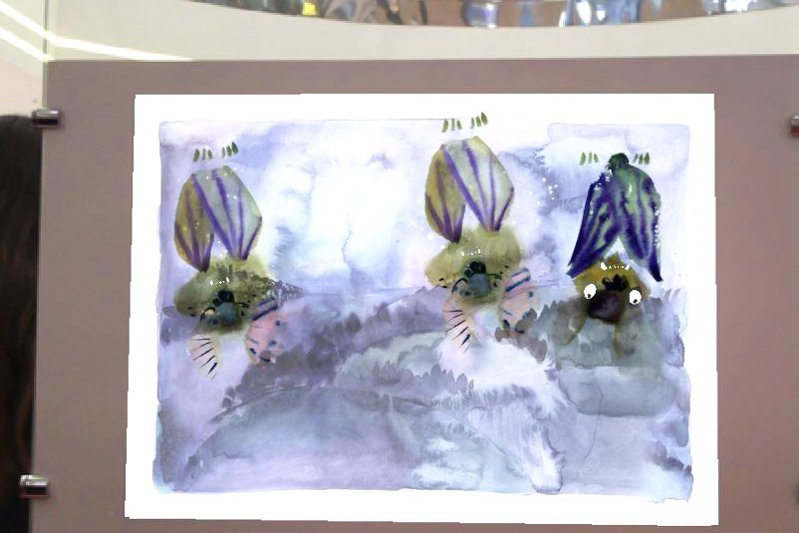 А этих летучих мышей можно было "согнать" с рисунка А этих летучих мышей можно было "согнать" с рисунка