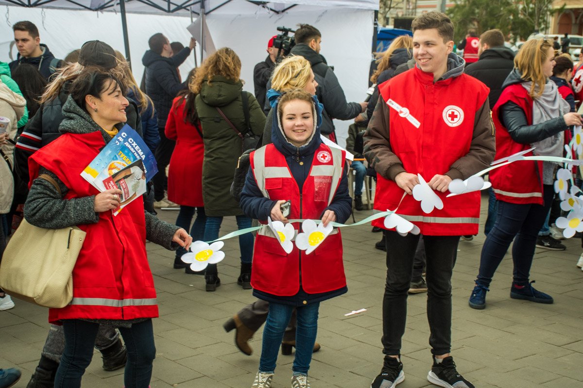 Людям рассказывали о проблеме и знакомили с историей Подола с помощью квеста Людям рассказывали о проблеме и знакомили с историей Подола с помощью квеста