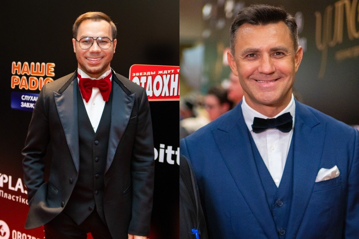 Андре Тан и Николай Тищенко появились на красной дорожке в смокингах Андре Тан и Николай Тищенко появились на красной дорожке в смокингах