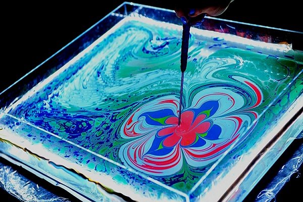 Эбру - уникальное сочетание искусства и медитации Эбру - уникальное сочетание искусства и медитации