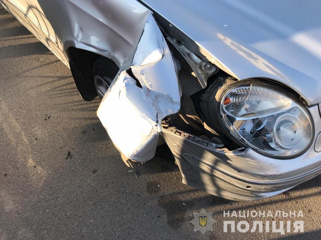 Водитель был пьян и пытался сбежать