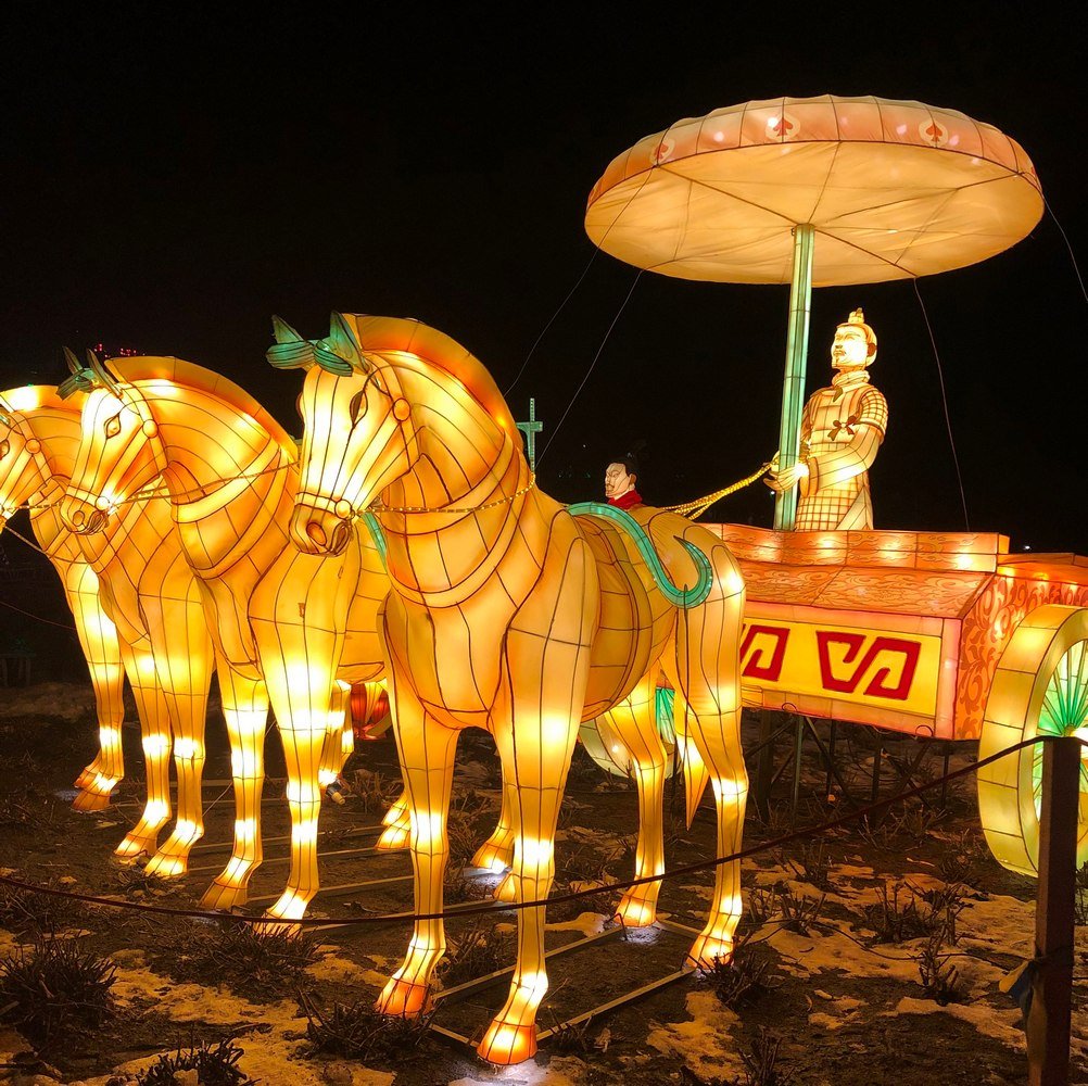 Украина стала первой страной в Восточной Европе, где стартовал Фестиваль гигантских китайских фонарей