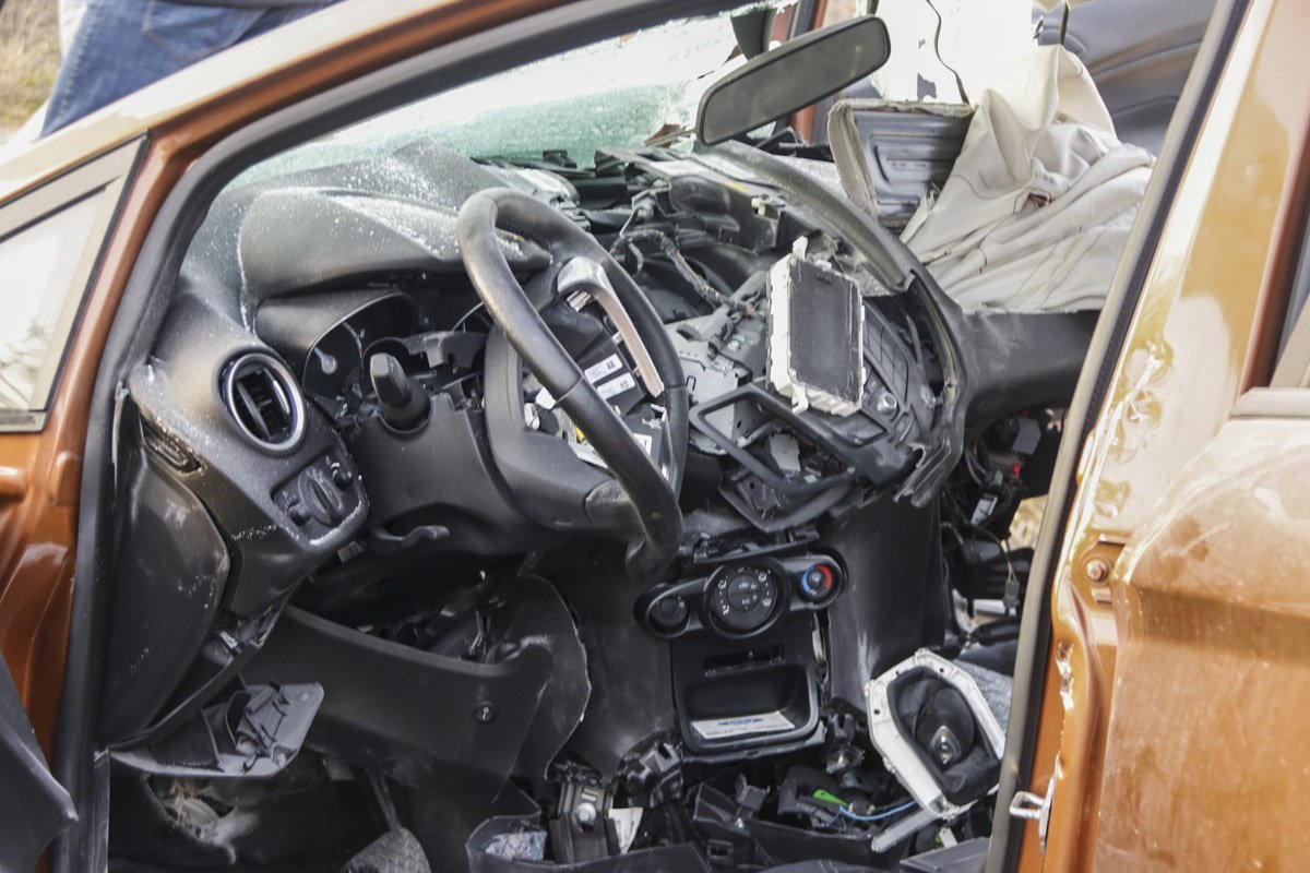 По предварительной информации, Ford двигался по Одесской трассе в сторону Белой Церкви