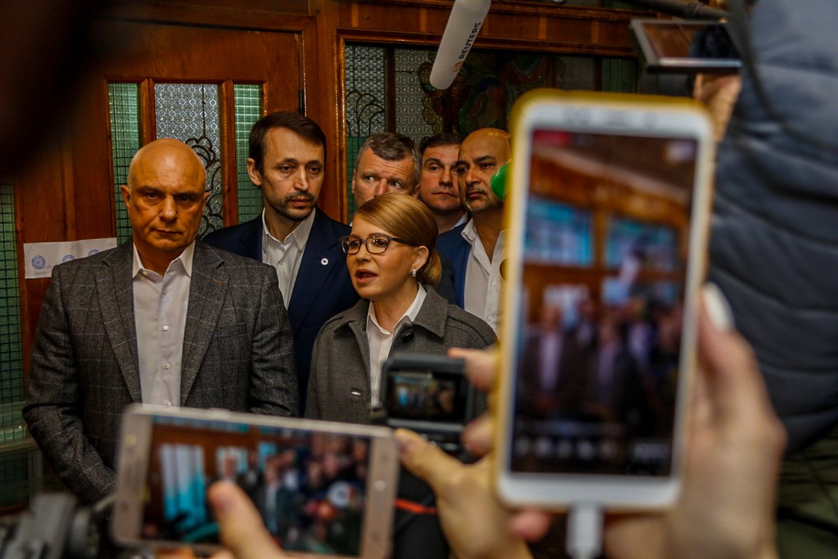 Юлия приехала голосовать около 10:00 