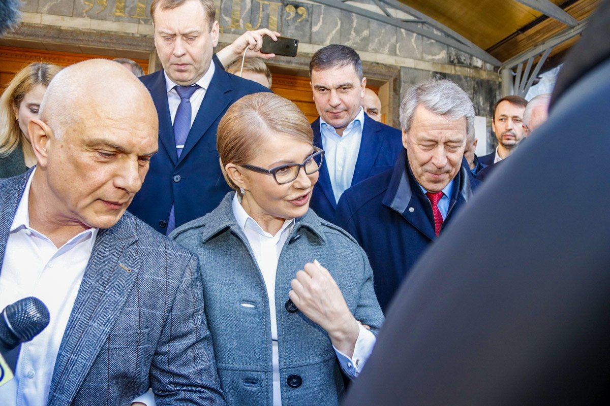 Юлия поблагодарила присутствующих и сказала что будет рада всех видеть после победы