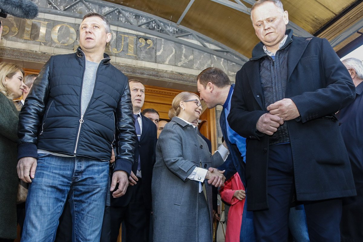 Избиратели очень тепло приняли Юлию Владимировну на участке