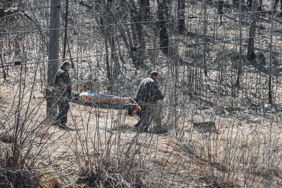 Тело доставили в морг для более подробной экспертизы