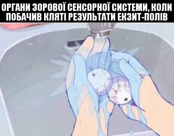 Реакция тех, кто ожидал других результатов Реакция тех, кто ожидал других результатов