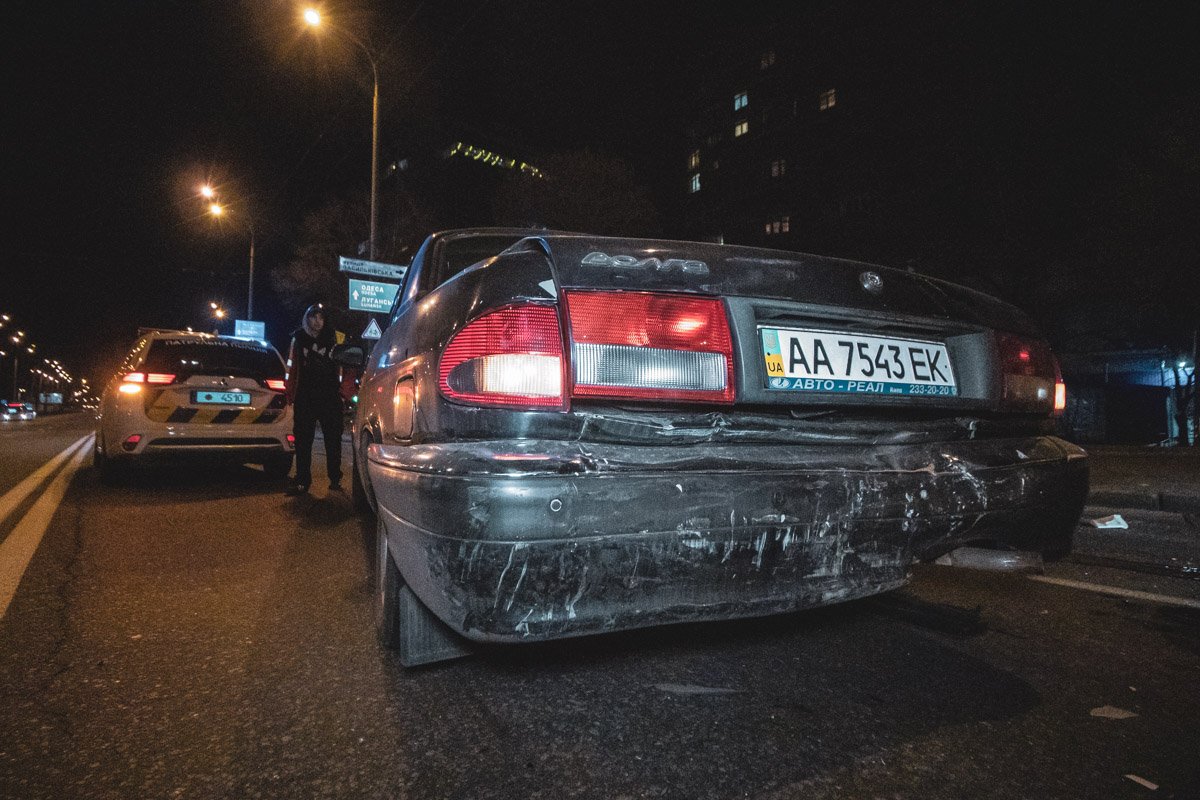 К счастью, в результате аварии никто из ее участников не пострадал