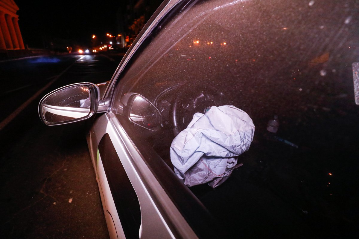 К счастью, в результате аварии обошлось без пострадавших К счастью, в результате аварии обошлось без пострадавших