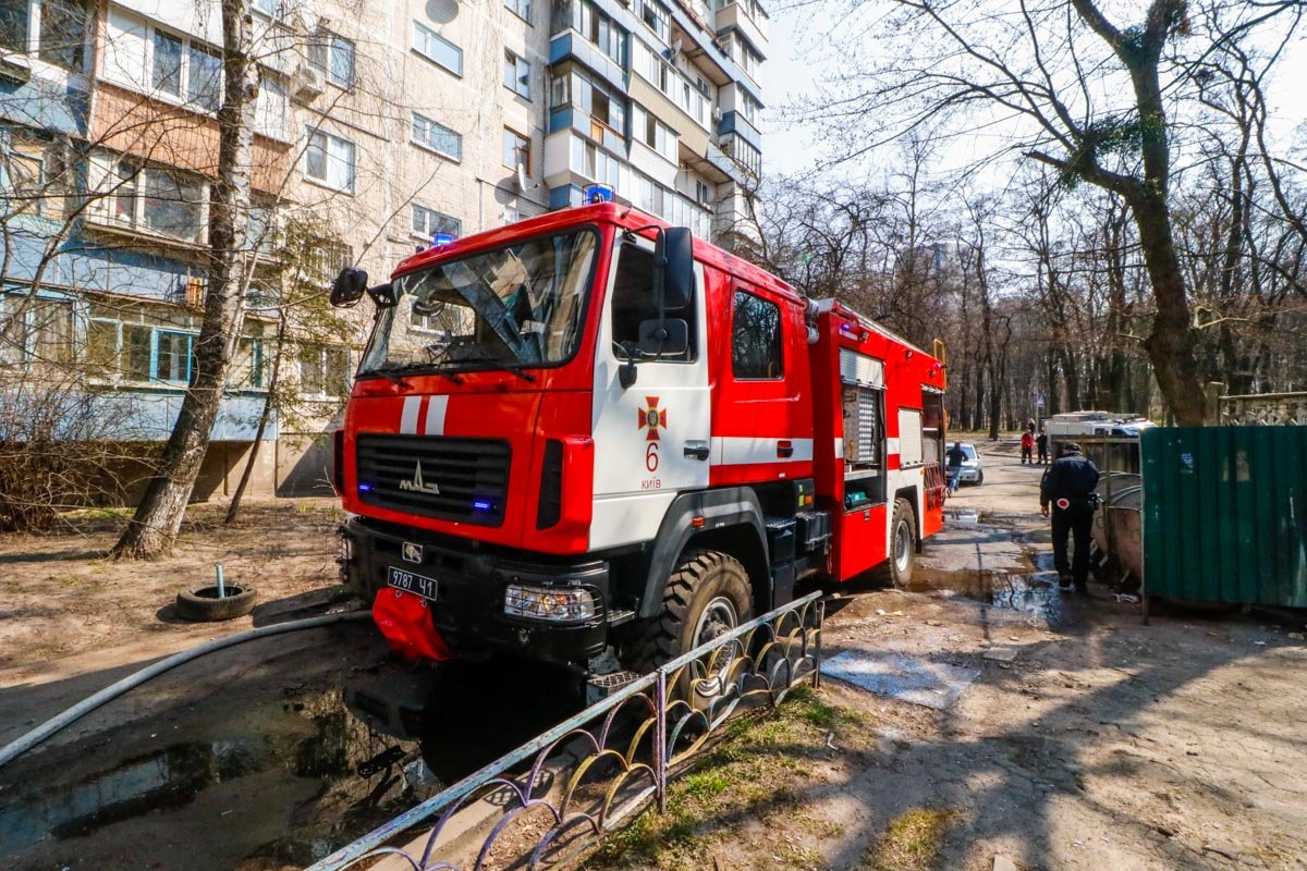 Возгорание произошло около 12:00