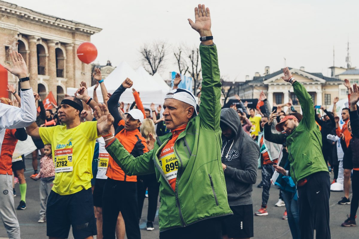 В марафоне принимают участие люди разных возрастов
