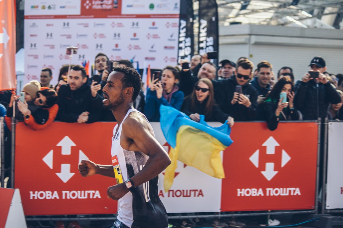 В воскресенье, 7 апреля, в Киеве проходит  9th Nova Poshta Kyiv Half Marathon