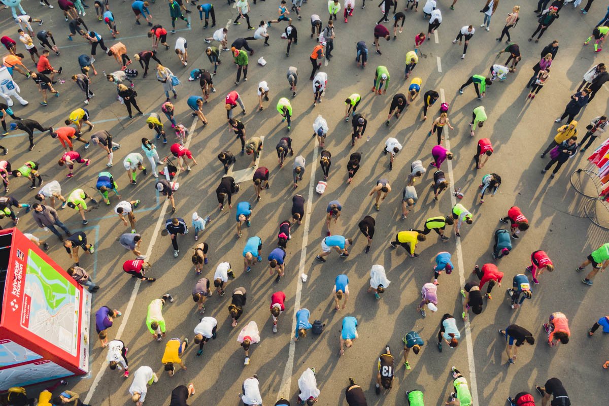 На марафон прибыли бегуны из 52 стран мира
