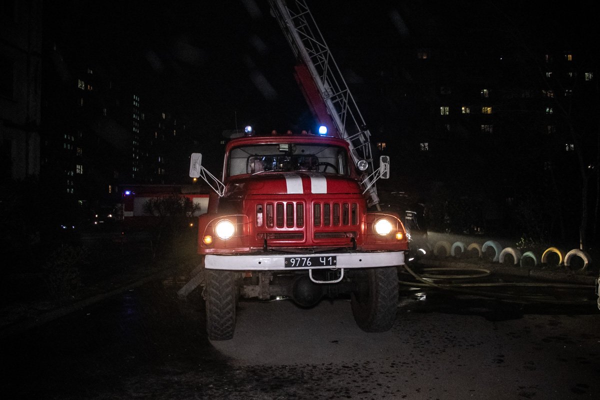 Площадь пожара составила 20 квадратных метров