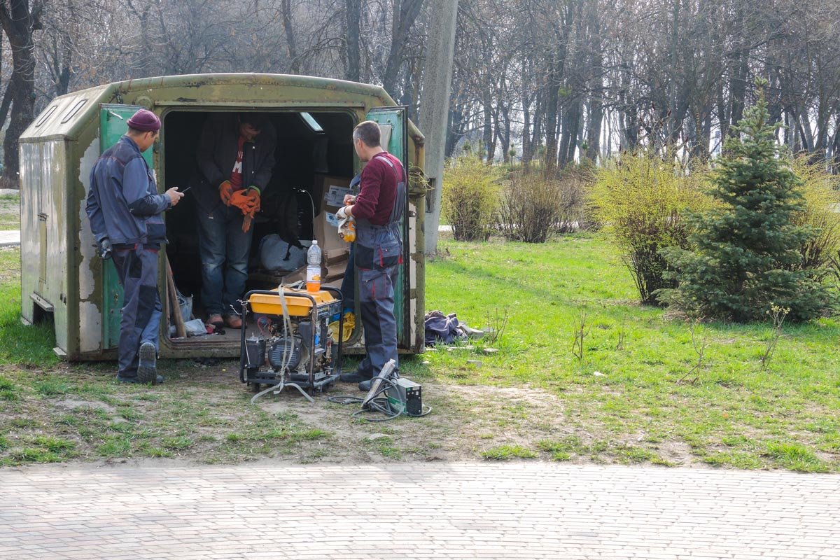 Работы планируют завершить ко Дню Киева Работы планируют завершить ко Дню Киева