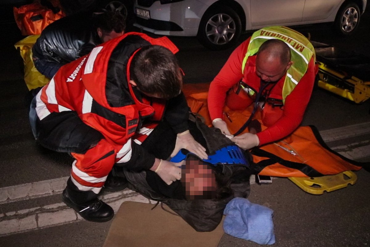 Пострадавший получил серьезные травмы
