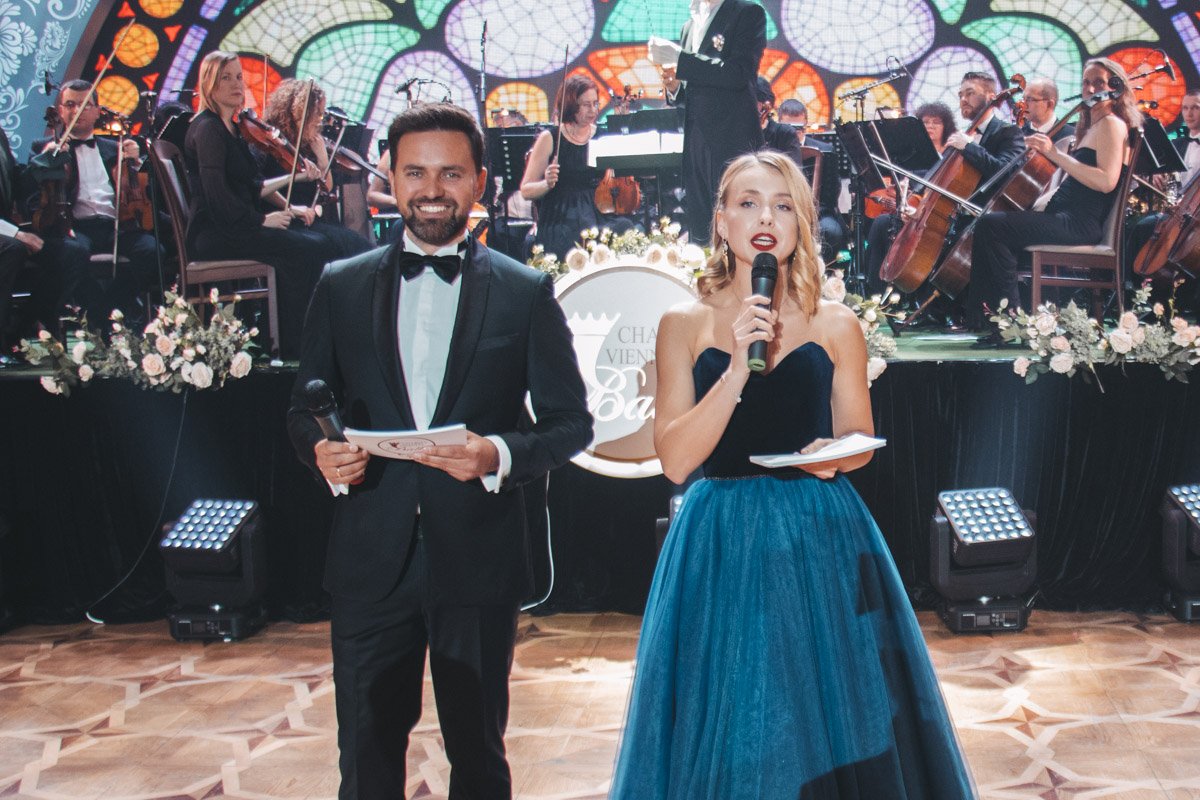 Звездные ведущие Венского бала в Киеве Звездные ведущие Венского бала в Киеве