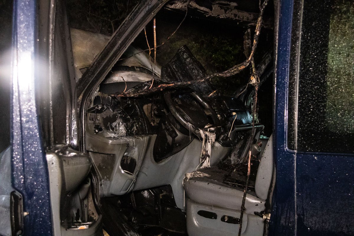 Сообщение о возгорании на линию экстренных служб поступило около 3:00