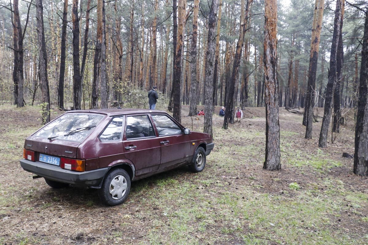 Тело находилось в кювете лесной зоны