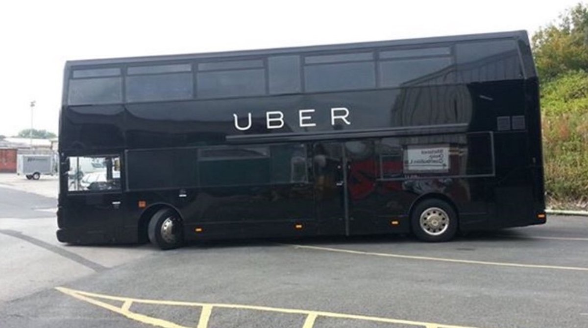 В Киеве, пусть пока и в тестовом режмиме, заработал Uber Shuttle В Киеве, пусть пока и в тестовом режмиме, заработал Uber Shuttle