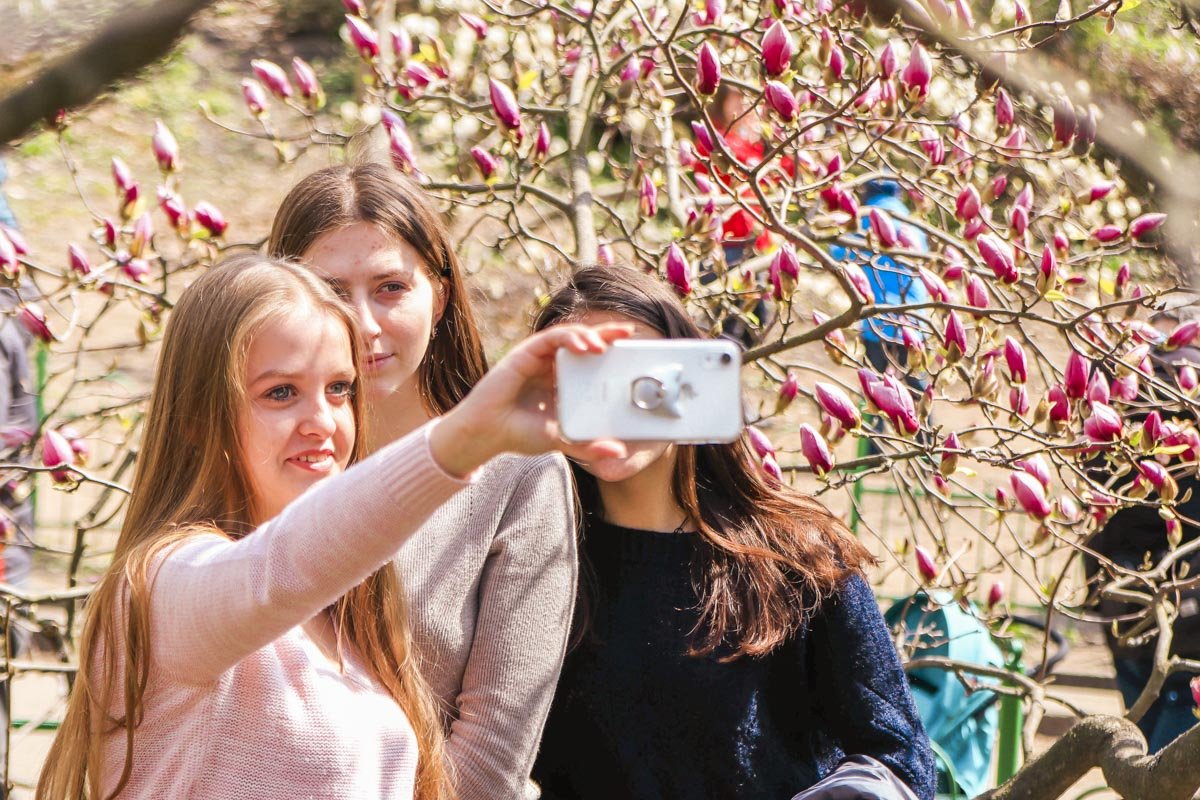 Селфи выйдет цветочным