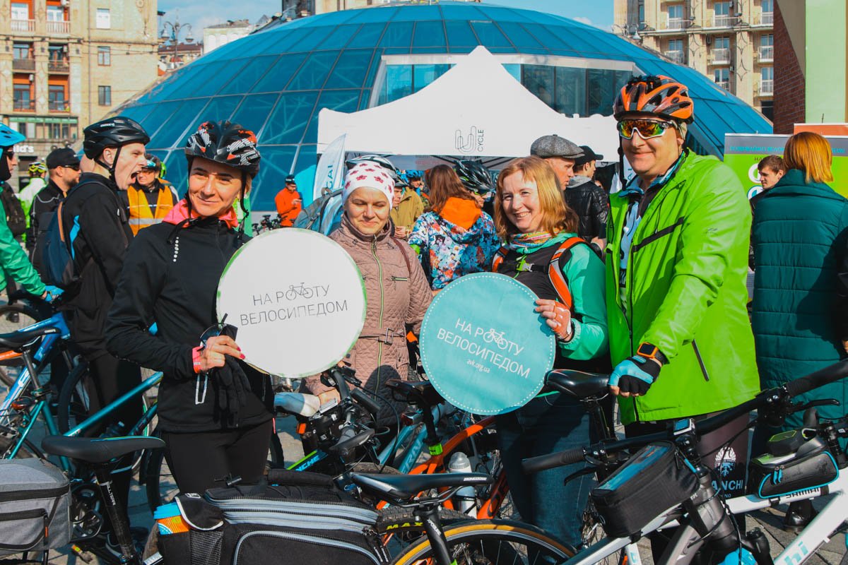 Уже в 2019 году флешмоб "На велосипеде на работу" состоялся два раза, включая сегодняшний день Уже в 2019 году флешмоб "На велосипеде на работу" состоялся два раза, включая сегодняшний день