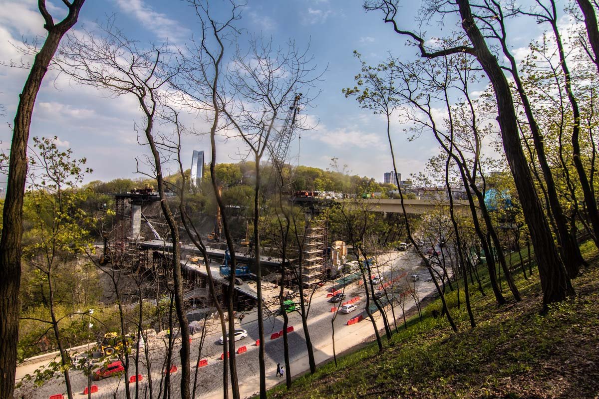 Объект соединит Крещатый парк и Владимирскую горку Объект соединит Крещатый парк и Владимирскую горку