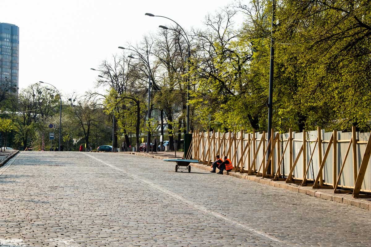 Сейчас продолжаются подготовительные работы 