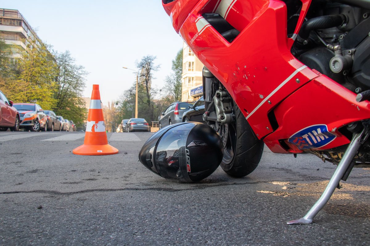 К счастью, водитель получил незначительные травмы