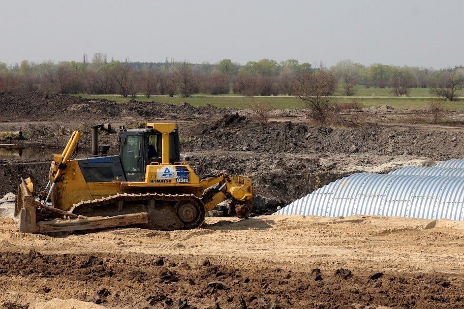 Как идет строительство автобана от Киева до Днепра 3