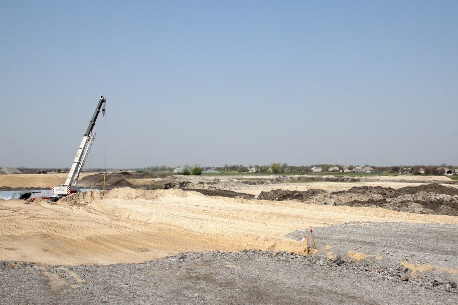 Как идет строительство автобана от Киева до Днепра 7