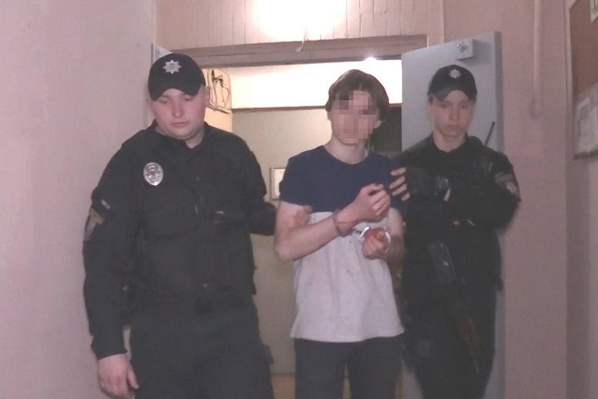 Подозреваемого задержали на месте